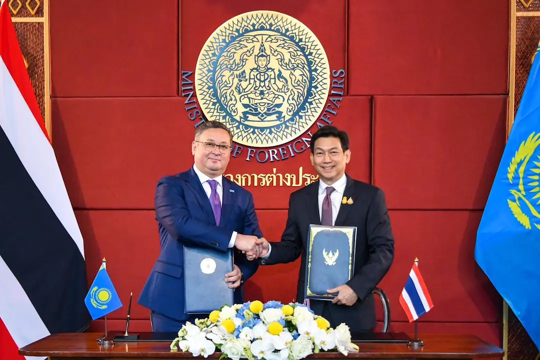Thailand and Kazakhstan Sign Visa-Free Travel Agreement